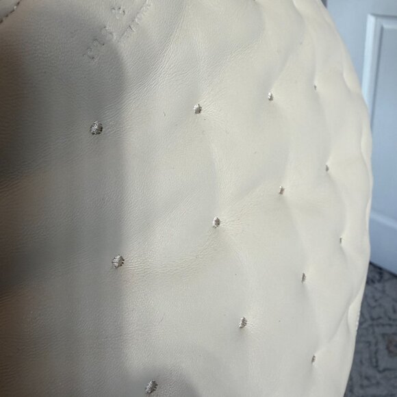 rag & bone | sling leather crossbody in cream with stitched dotsr5 - Picture 13 of 14